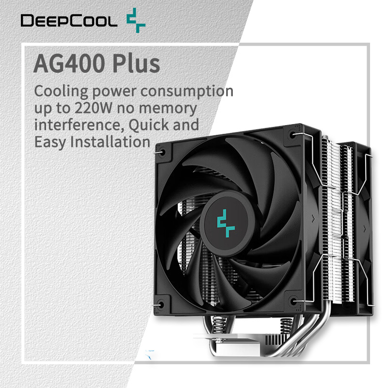 Home Office Building - DEEPCOOL AG400 4 Heat pipes Dual