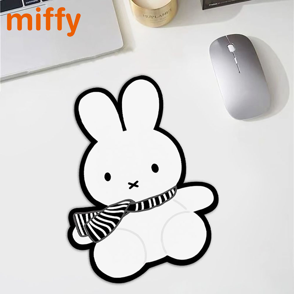 Home Office Desk Ideas - Kawaii Miffy Cute Mouse Pad Cartoon