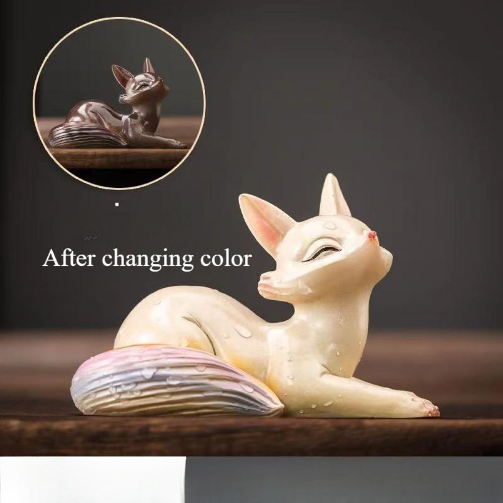 Home Office Desk Ideas - Cute Color Changing Fox New Tea