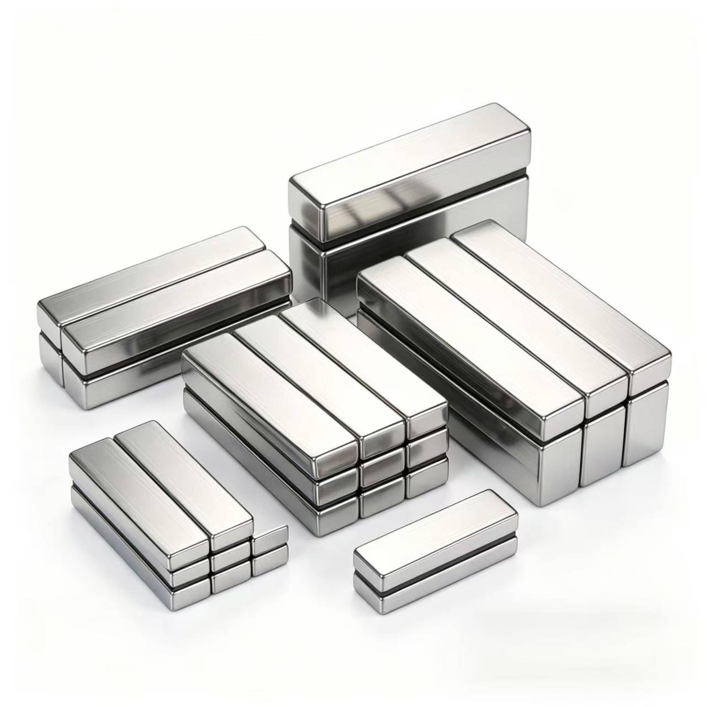 Office Drawer Organizer - 30x10x5 magnetic piece, rectangular magnet for