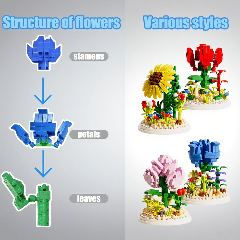 Tumhorn Flowers Bouquet Buildi - Home Office Building ulasan dan harga