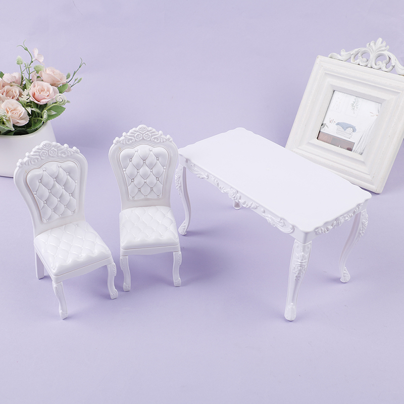Dollhouse 1:6 Mini Furniture S - Home Office Desk Ideas ulasan dan harga