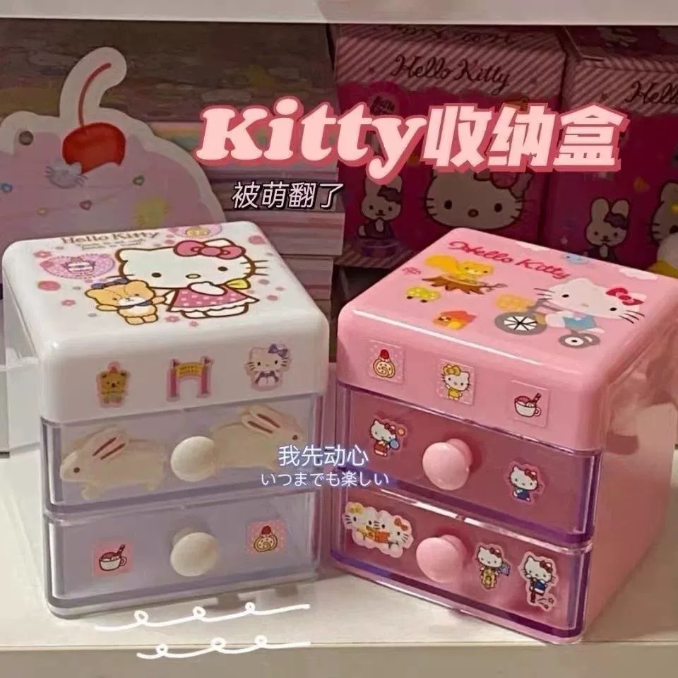 Sanrio Hello Kitty Multifuncti - Office Drawer Organizer ulasan dan harga