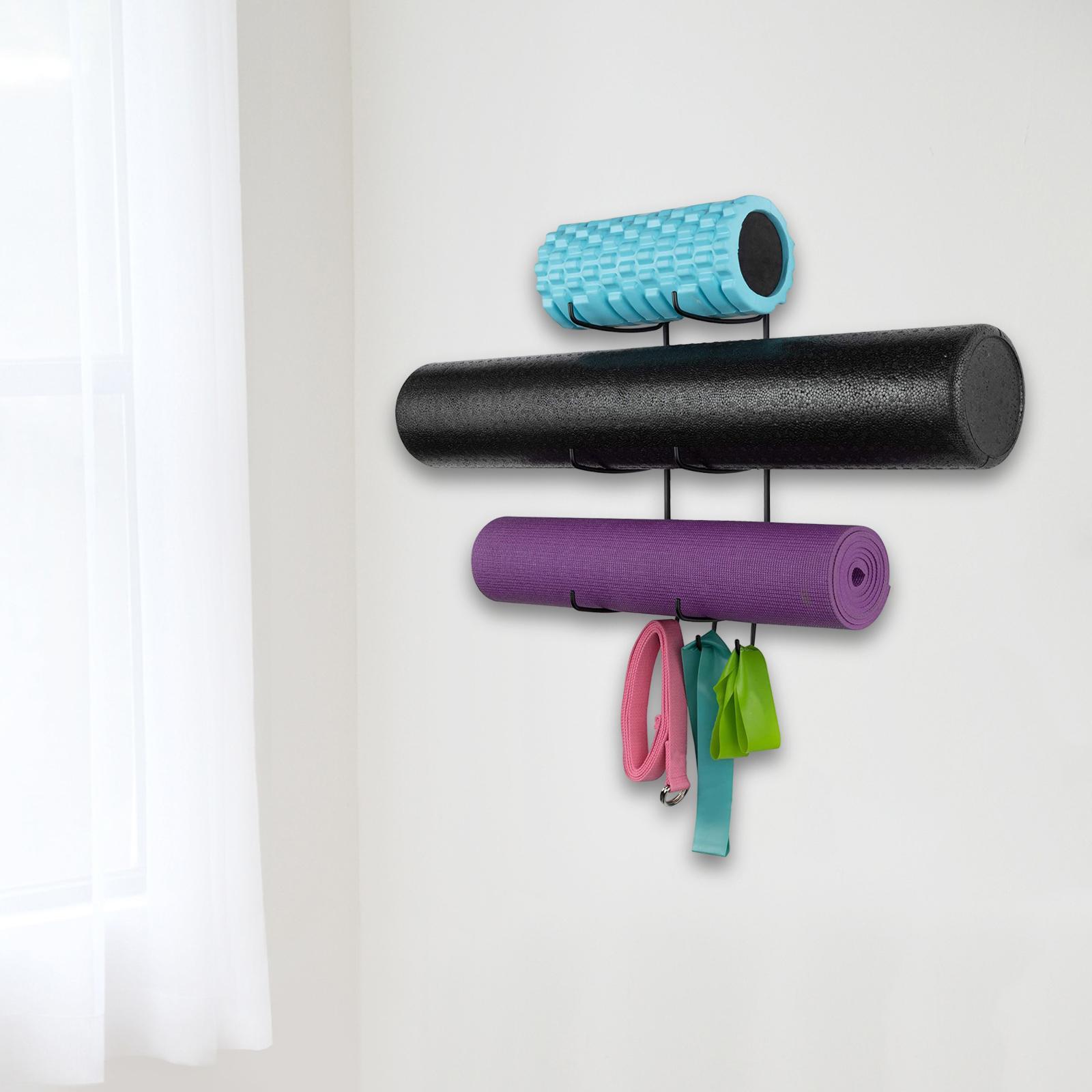 Yoga Mat Holder Wall Mount Yog - Home Office Yoga Room ulasan dan harga