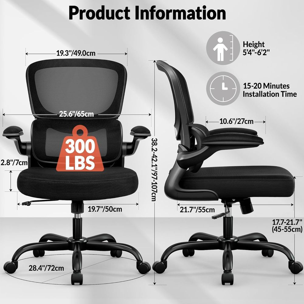 Ergonomic Breathable Mesh Desk - Home Office Desks ulasan dan harga