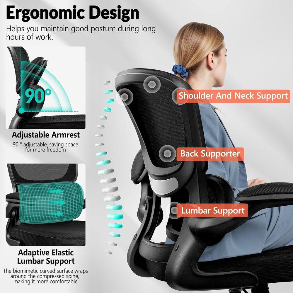 Ergonomic Breathable Mesh Desk - Home Office Desks ulasan dan harga