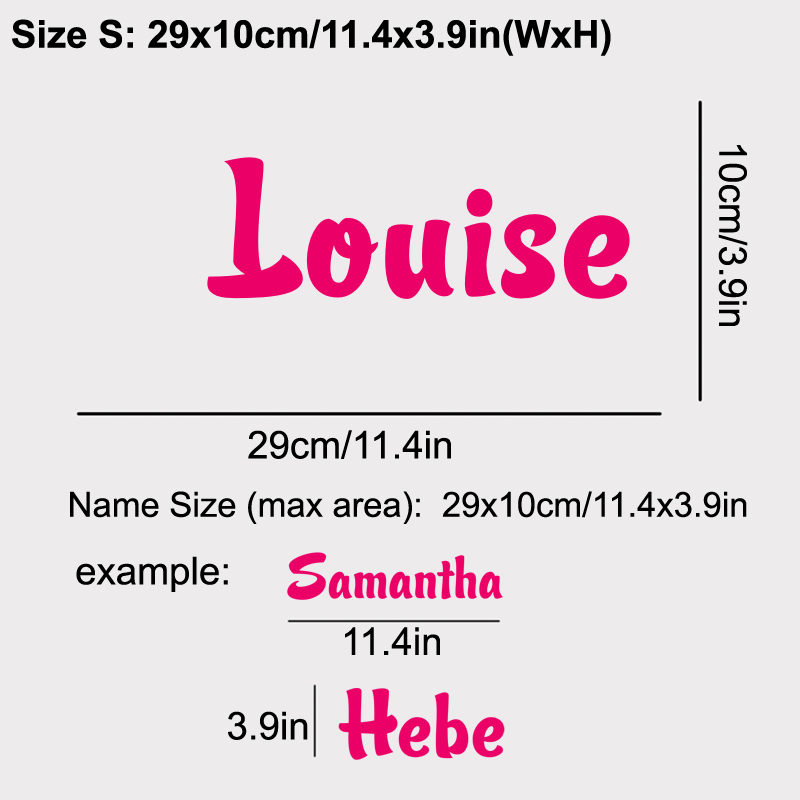Personalized name vinyl decal  - Home Office Quotes ulasan dan harga