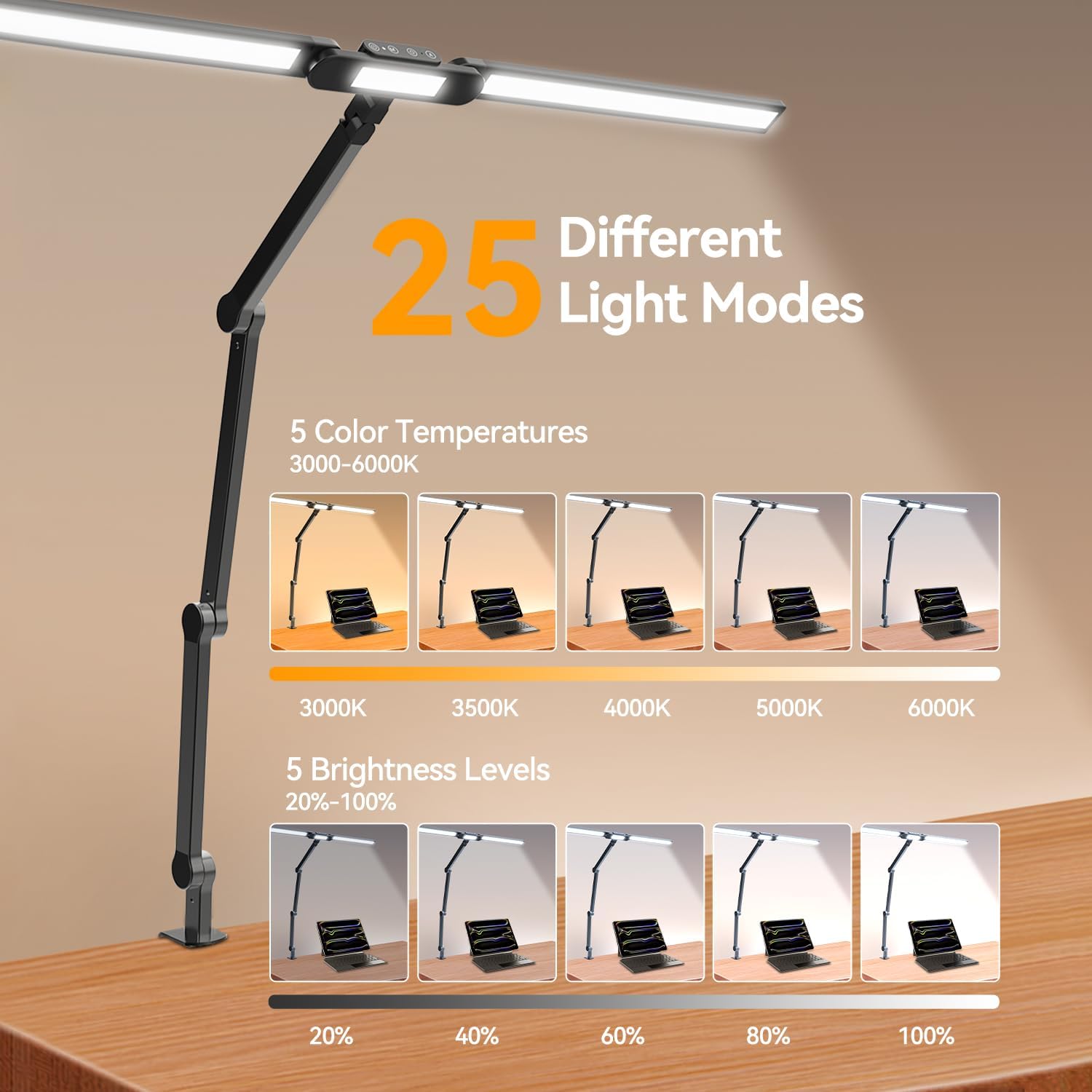 24W Ultra Bright LED Architect - Home Office Desks ulasan dan harga
