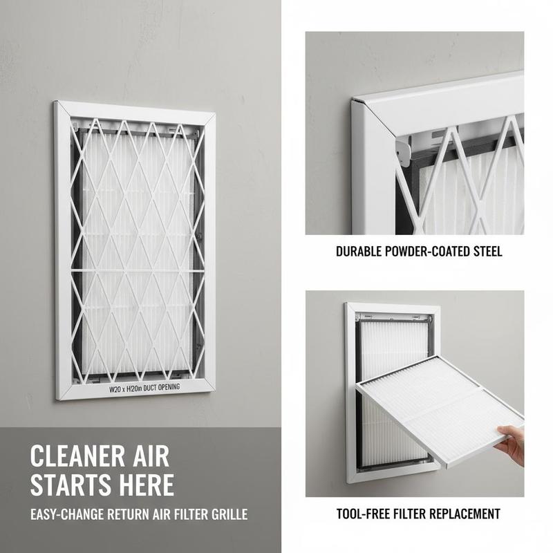 Intake Vent 20x20 Inch For Hom - Home Office Building ulasan dan harga
