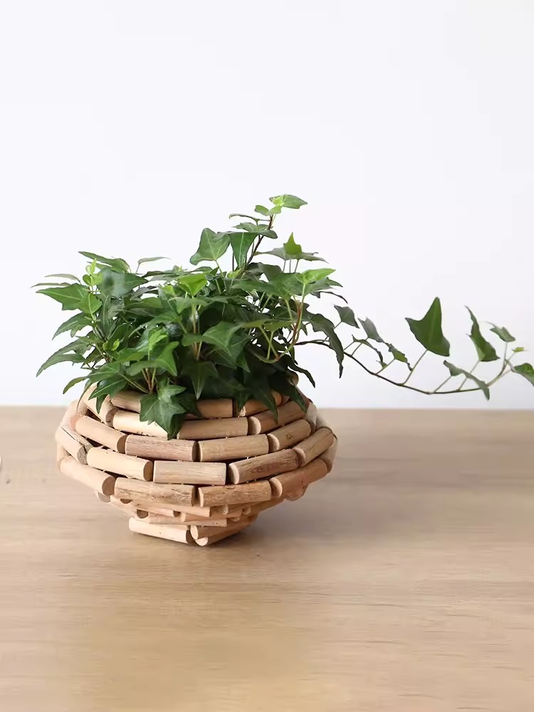 Log vase vintage ornaments liv - Home Office Login ulasan dan harga