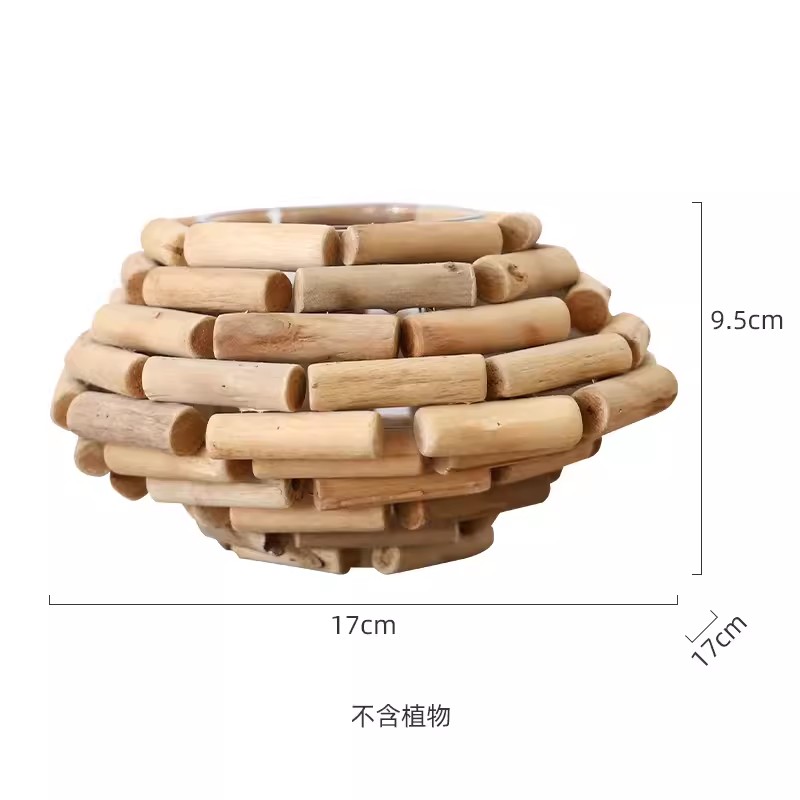Log vase vintage ornaments liv - Home Office Login ulasan dan harga
