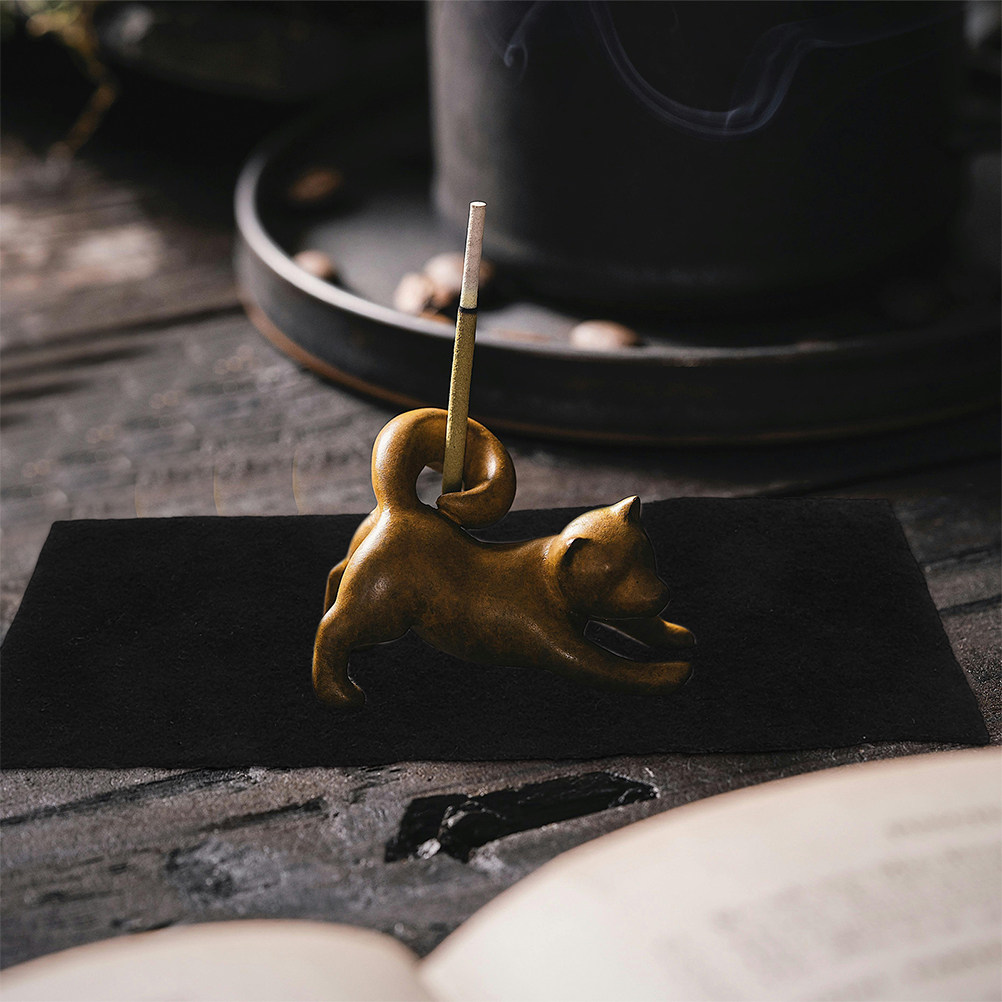 Black Fireproof Incense Burner - Home Office Yoga Room ulasan dan harga