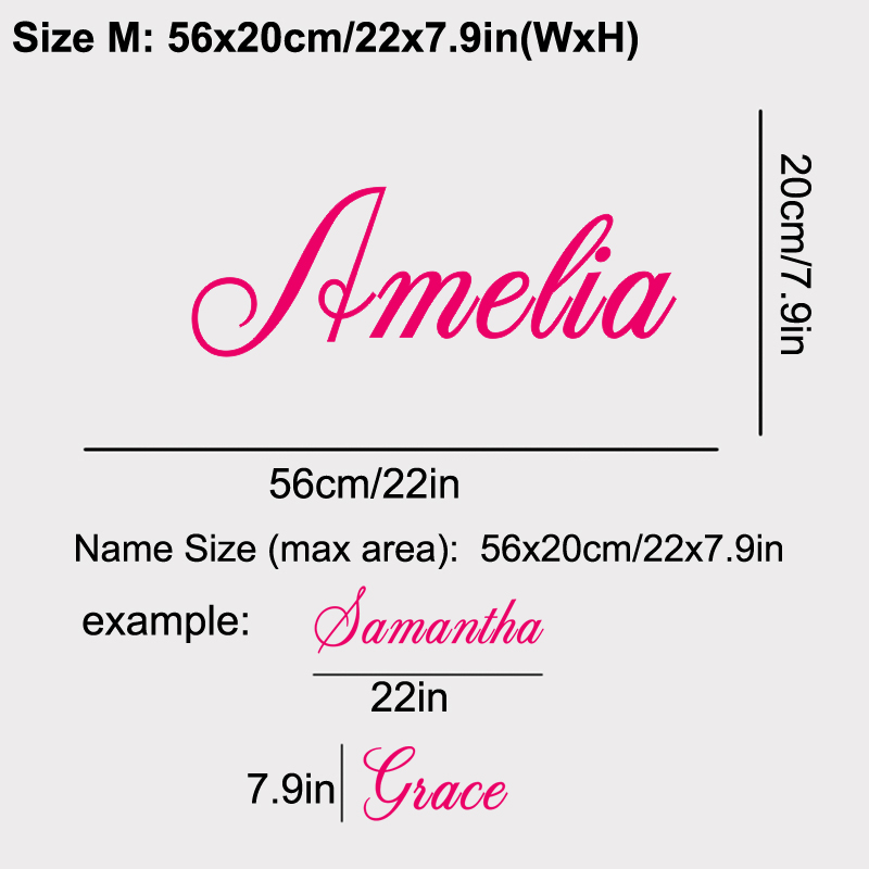 Personalized name vinyl decal  - Home Office Quotes ulasan dan harga