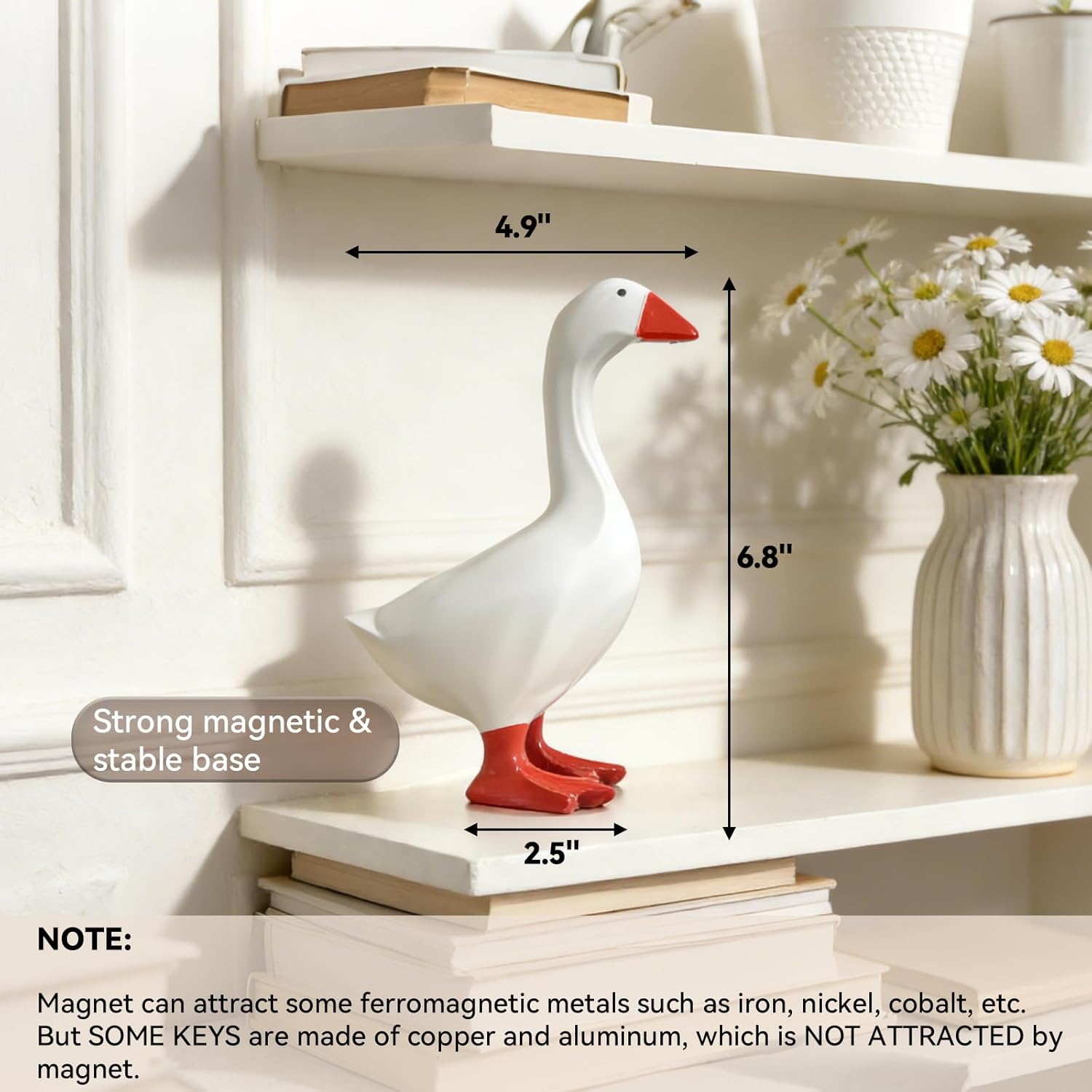 Magnetic Goose Key Holder Cute - Home Office Desk Ideas ulasan dan harga