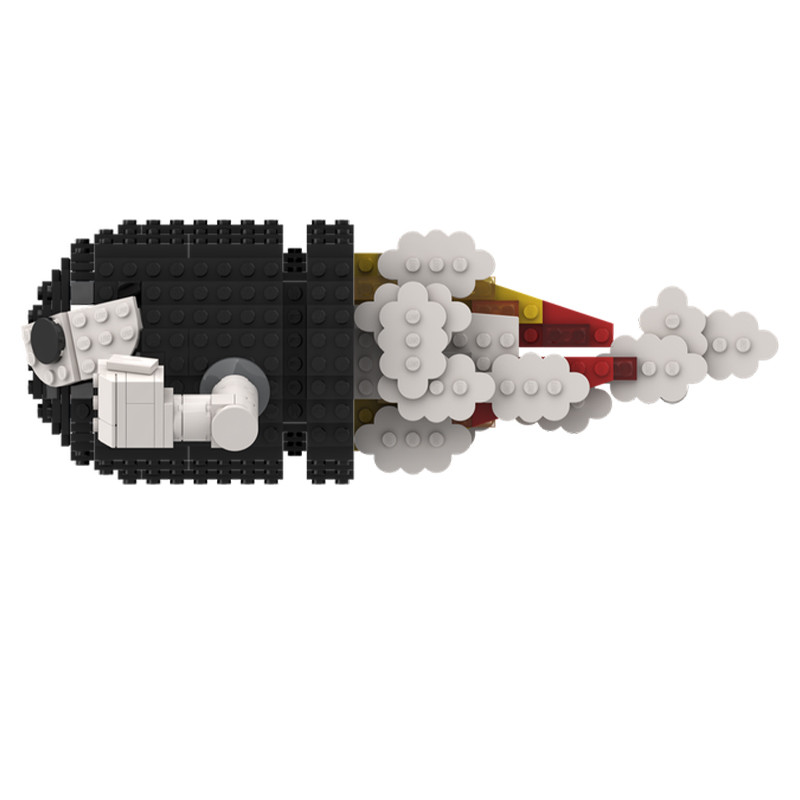 269pcs MOC Bullet Bill Display - Home Office Building ulasan dan harga