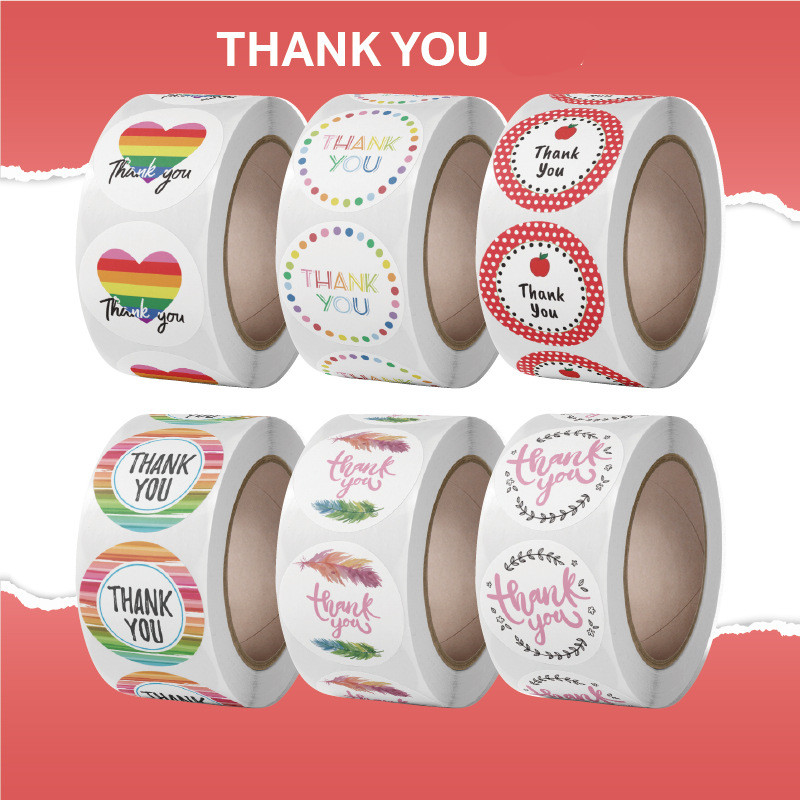 24 Styles Colorful Thanks Them - Home Office Quotes ulasan dan harga