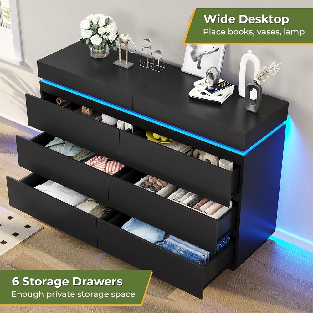 6-Drawer Sliding Top Desk, Wid - Desk Charging Station ulasan dan harga