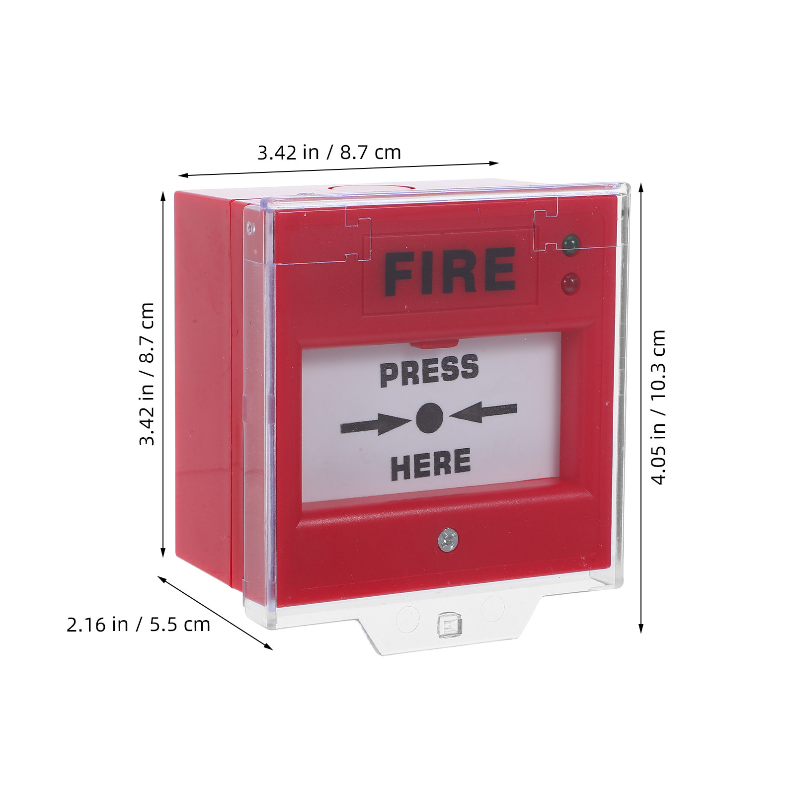 Fire Alarm Pull Station Emerge - Home Office Building ulasan dan harga
