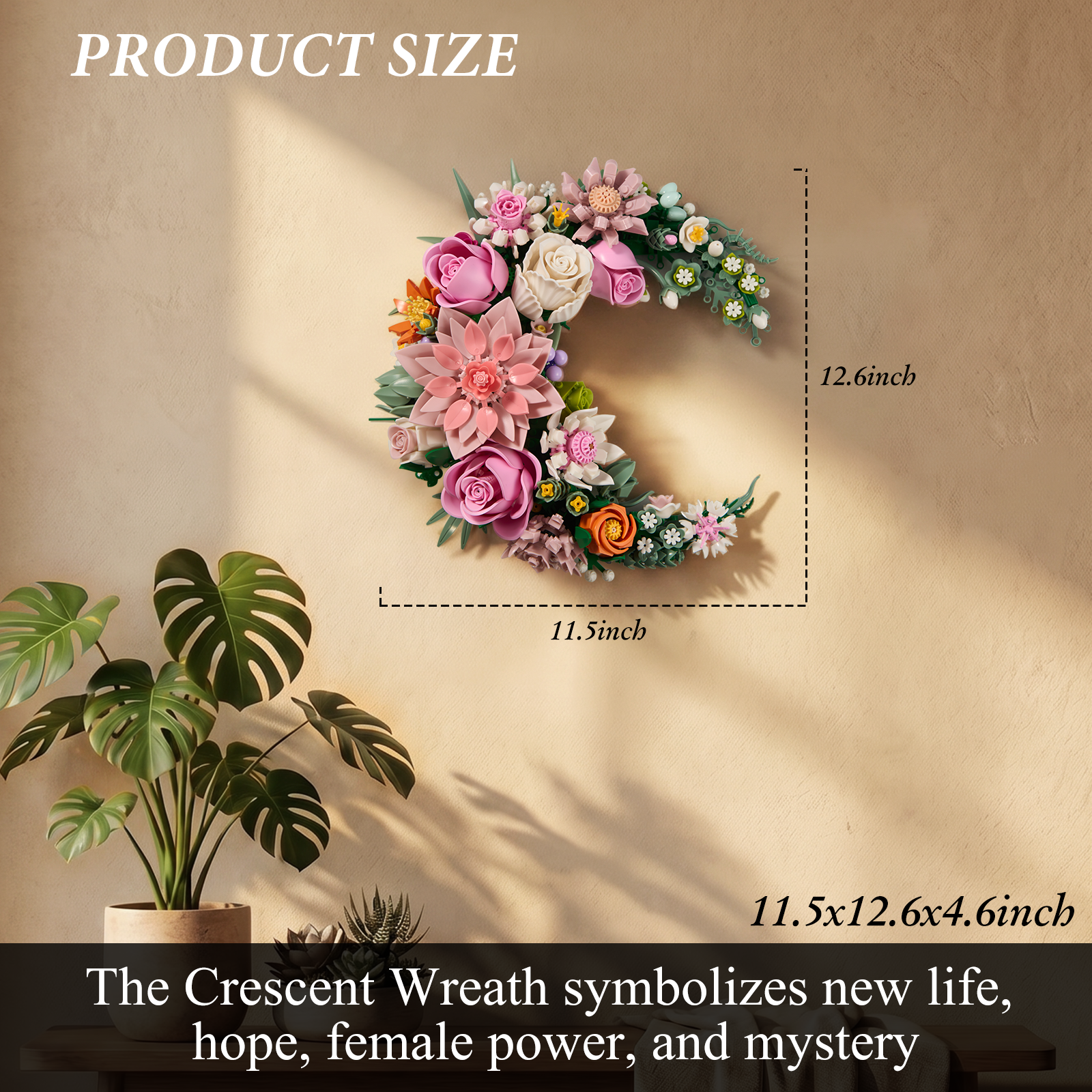Crescent Floral Moon Building  - Home Office Building ulasan dan harga
