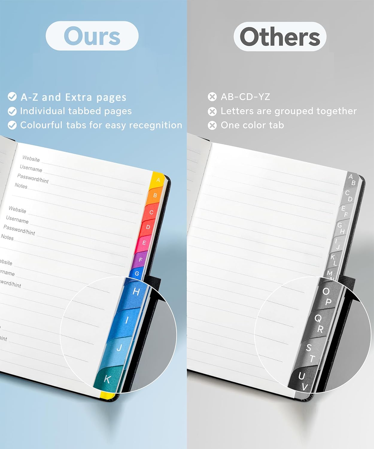 Password Book with Colorful Al - Home Office Login ulasan dan harga