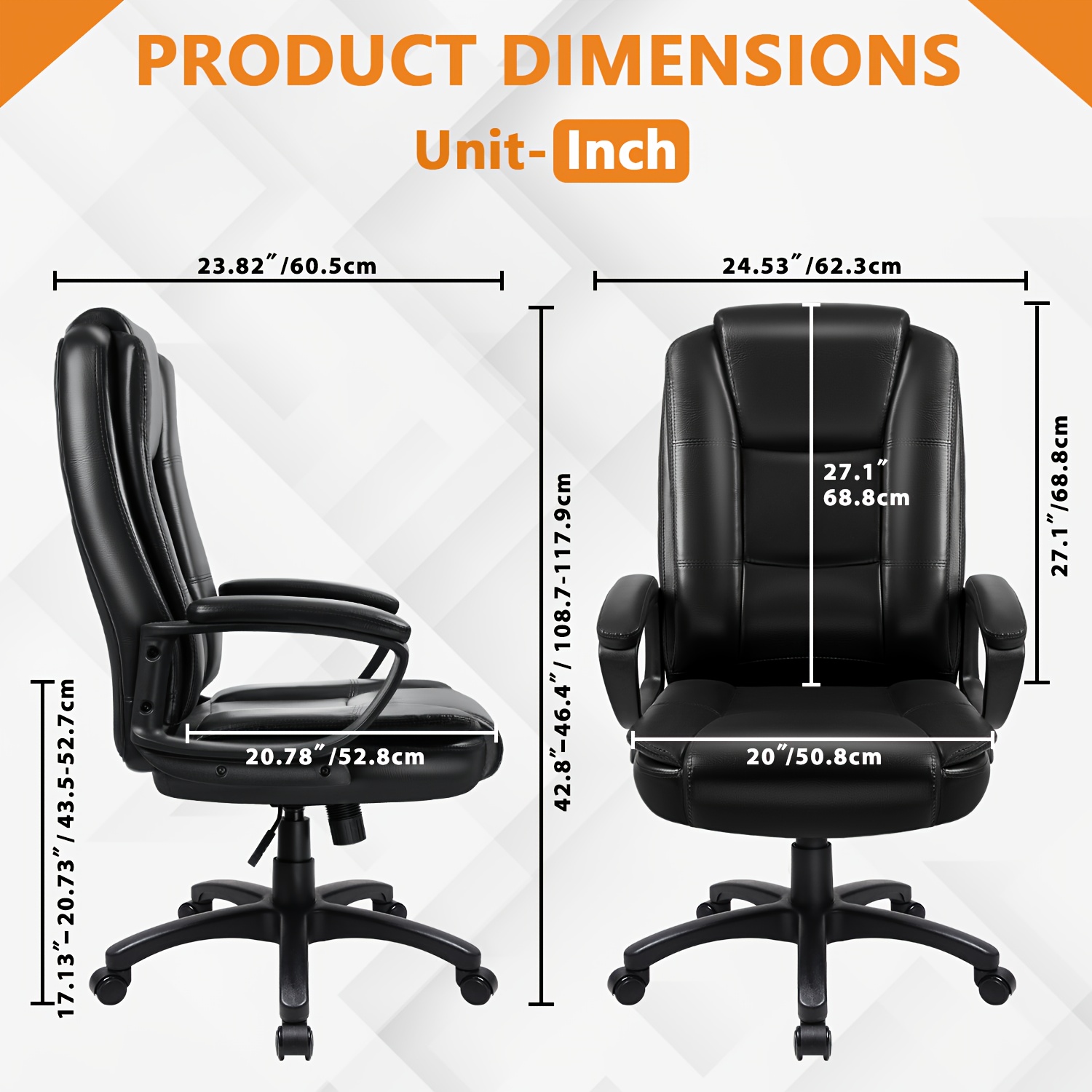 Home Office Desk Chair, 400LBS - Home Office Desks ulasan dan harga