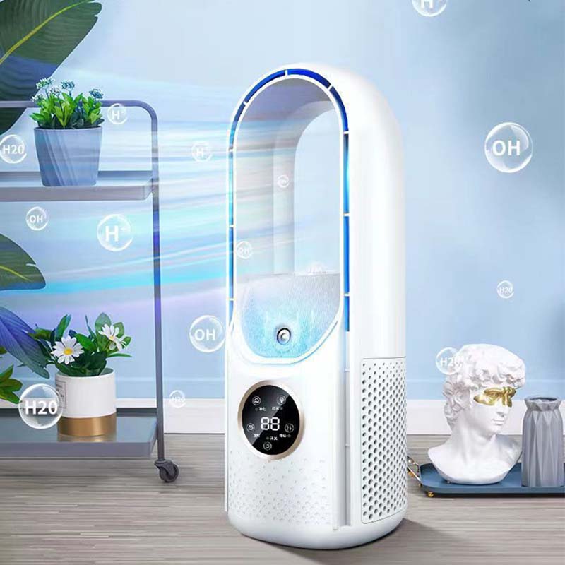 Bladeless Fan Portable Air Con - Home Office Building ulasan dan harga