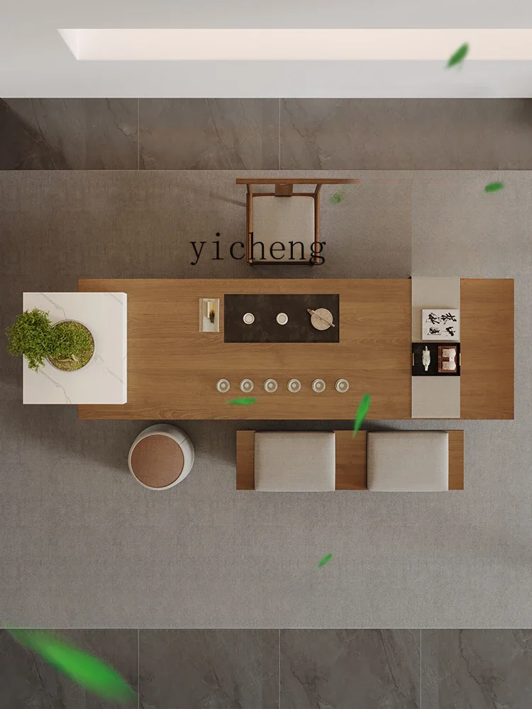 solid wood log island tea tabl - Home Office Login ulasan dan harga