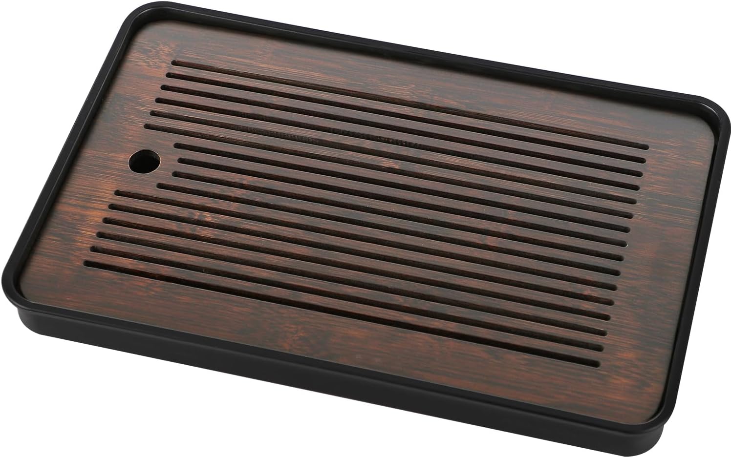 Natural Bamboo Tea Tray with H - Home Office Desk Ideas ulasan dan harga