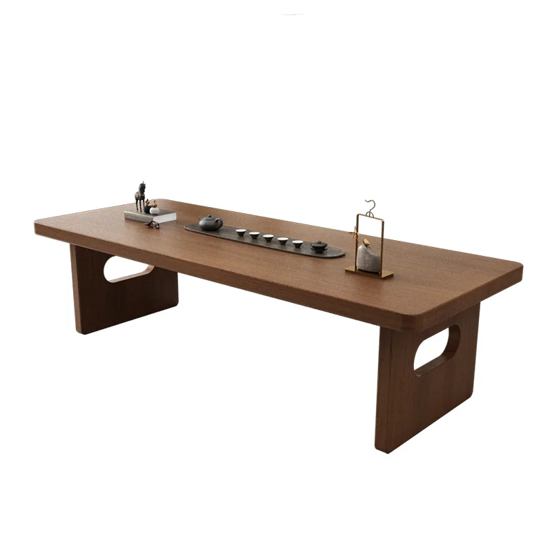 Solid wood large board tea tab - Home Office Login ulasan dan harga