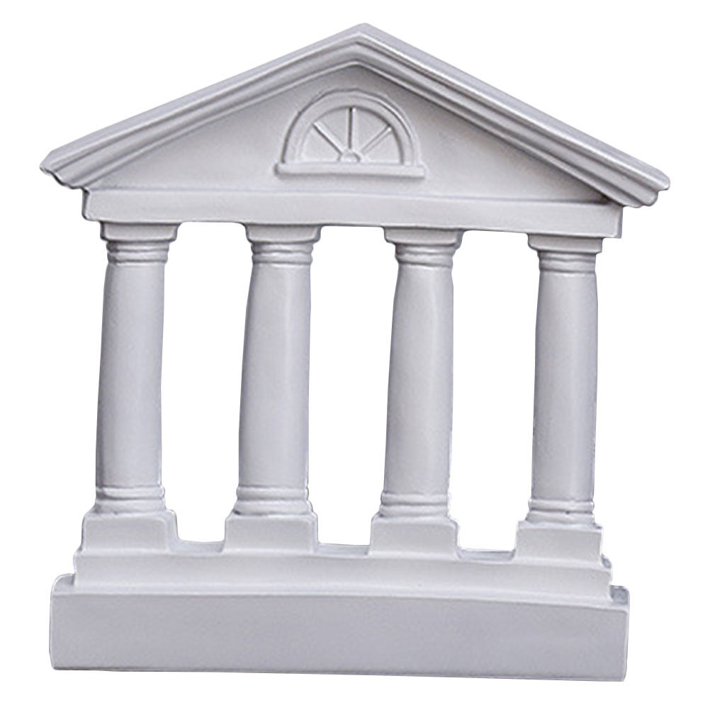 Resin Saturnon Temple Statue A - Home Office Building ulasan dan harga